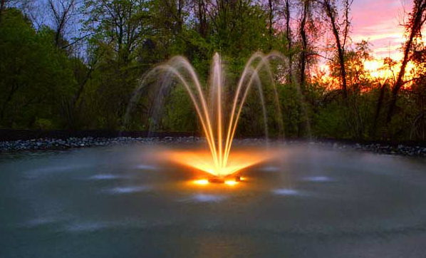 Otterbine art Fountain Glo