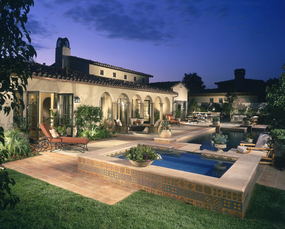 More than a decade in the making, The Bridges at Rancho Santa Fe is one of the country's most prestigious golf and luxury-living properties.  Ken Alperstein and Pinnacle Design were brought in to create watershapes and landscapes for the championship course and the surrounding grounds, then became involved in designing swimming pools and outdoor entertainment spaces for more than 50 of the Mediterranean-style homes on the property.