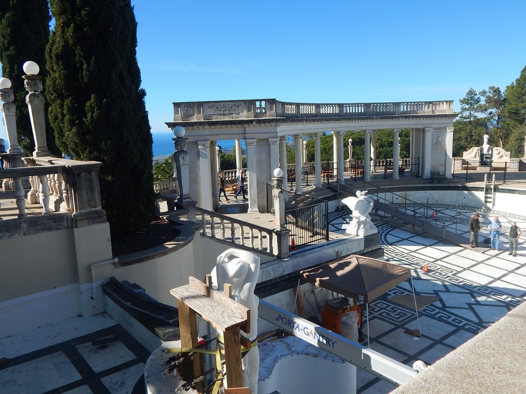After sizing up the situation with the Neptune Pool at Hearst Castle, William Rowley took the next step and developed an engineering plan to aid in restoring the plumbing system, structure and overall functionality of one of the world's most recognized and celebrated watering holes. 