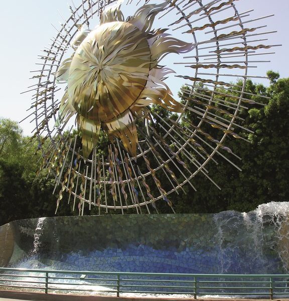 Completing the fountain for Disney’s California Adventure theme park presented watershaper Dave Wooten and his company with immense technical and operational challenges: In crafting a huge artificial ocean wave that serves as the park’s symbolic core, he and his staff not only pushed the limits of hydraulic and mechanical design, but also met incredible standards for planning, performance and system serviceability set by an awesome client.
