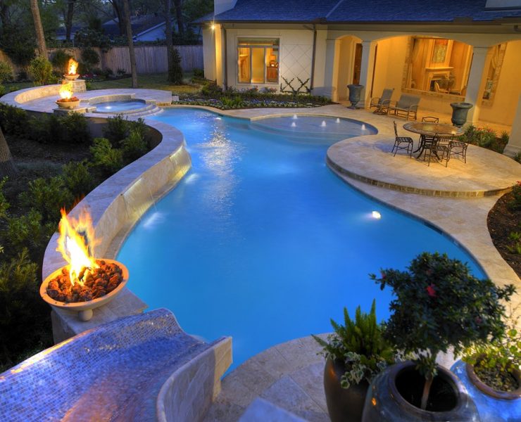 Once known only as rare and unusual elements in watershape and landscape designs, fire features have now become familiar in both residential and commercial settings. As Kevin Doud explains, firms dedicated to meeting this growing demand typically offer fully engineered, pre-assembled systems that meet rigorous safety standards – but still have the flexibility it takes to enchant clients while adding flames to the spectrum of aesthetic possibilities.