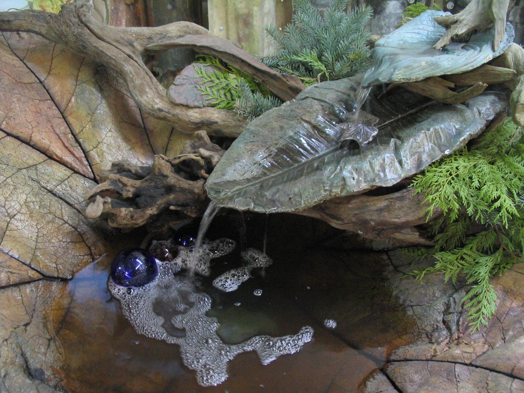 Decorative-concrete artist Tommy T. Cook has built a reputation for being able to create almost anything from concrete using an array of highly refined and boldly artful processes. In this feature, he demonstrates a portion of that skill by describing how he uses the gargantuan Gunnera plant to craft watershapes in which replicas of the plant’s outsized leaves serve as uniquely natural fountain basins and spillways.