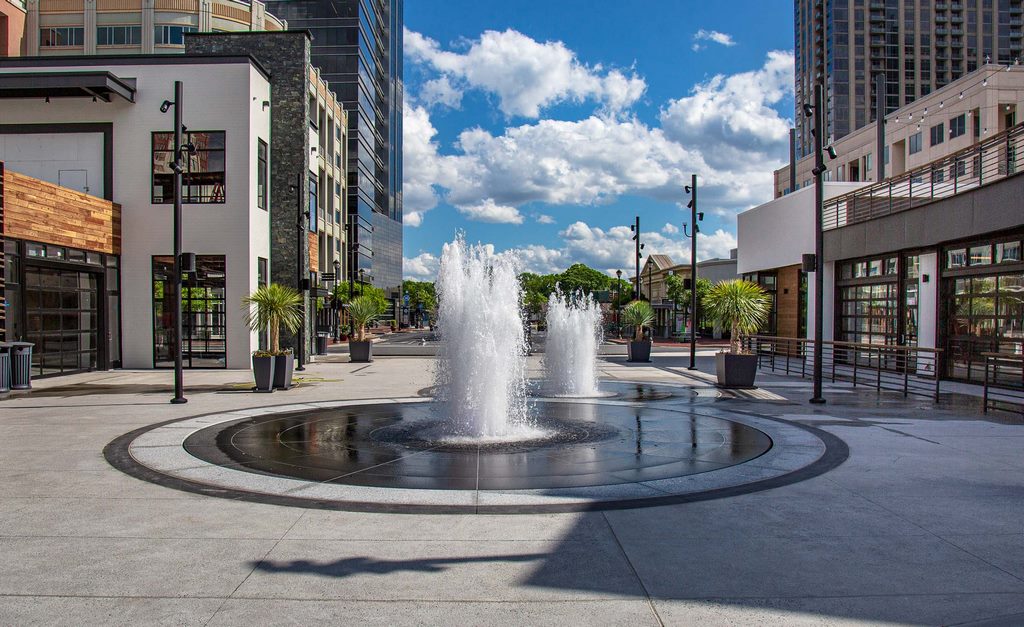 Adaptation, design flexibility, multi-functionality and an ability to vanish completely were all required in this masterful project engineered and designed by Daniel Netz. Here, he explains the ideas and processes that resulted in a waterfeature meant to be both iconic and completely retiring.
