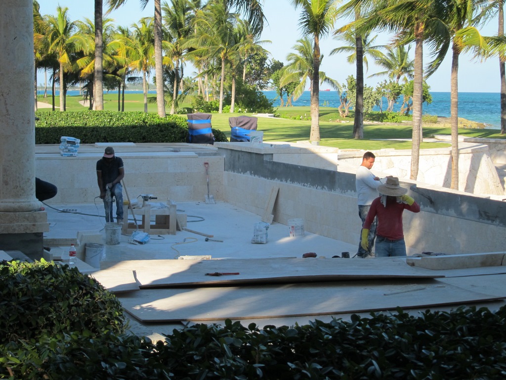 Pool Renovation Bahamas